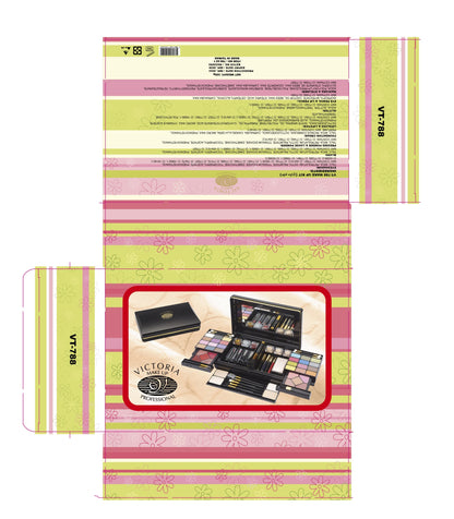 Makeup Kit VT-788 (Black)