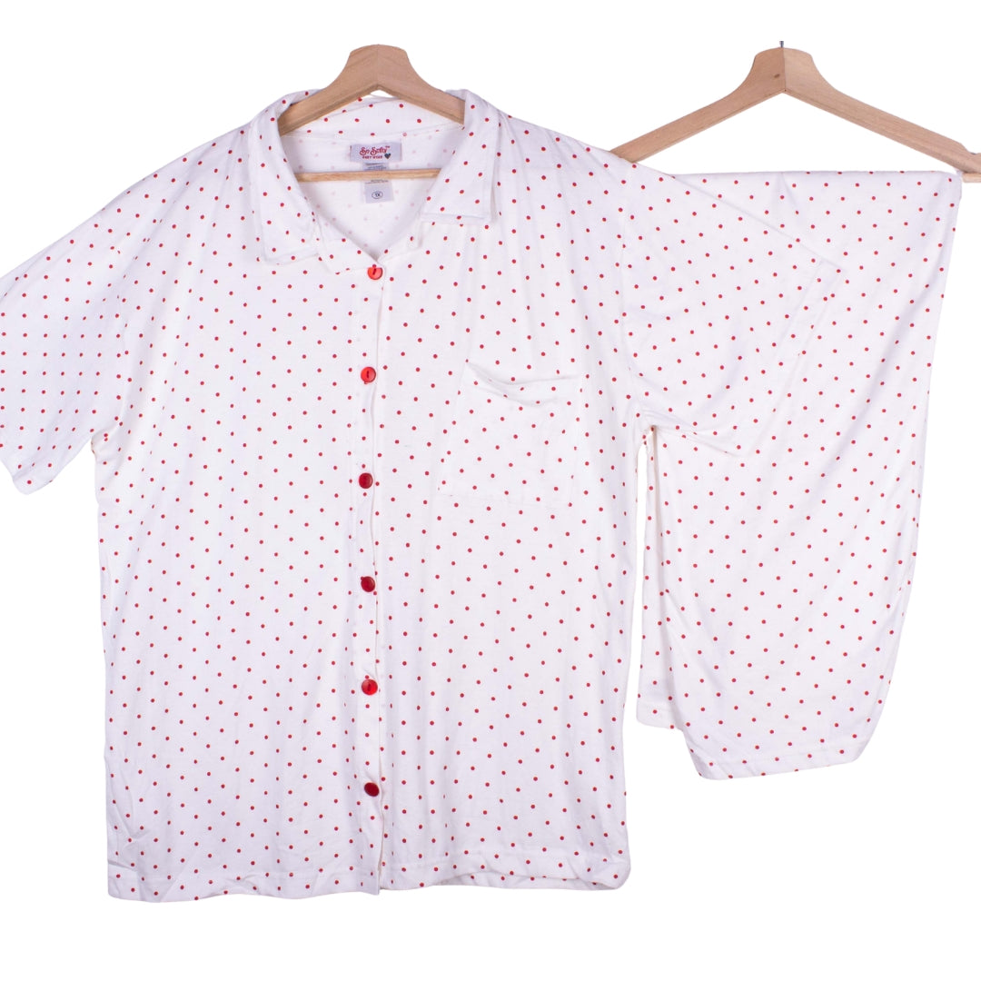 White Red Polkadots