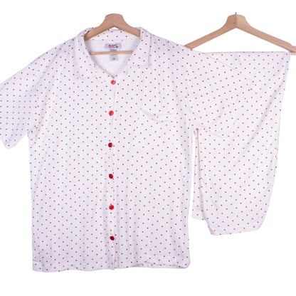 White Red Polkadots